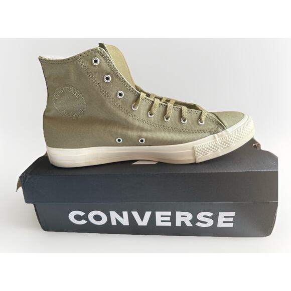 Converse Other - Converse Unisex Chuck Taylor All Star Hi Top Shoes Mossy Green Size 11W Or 9 Men